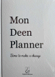 Mon Deen Planner (Beige)